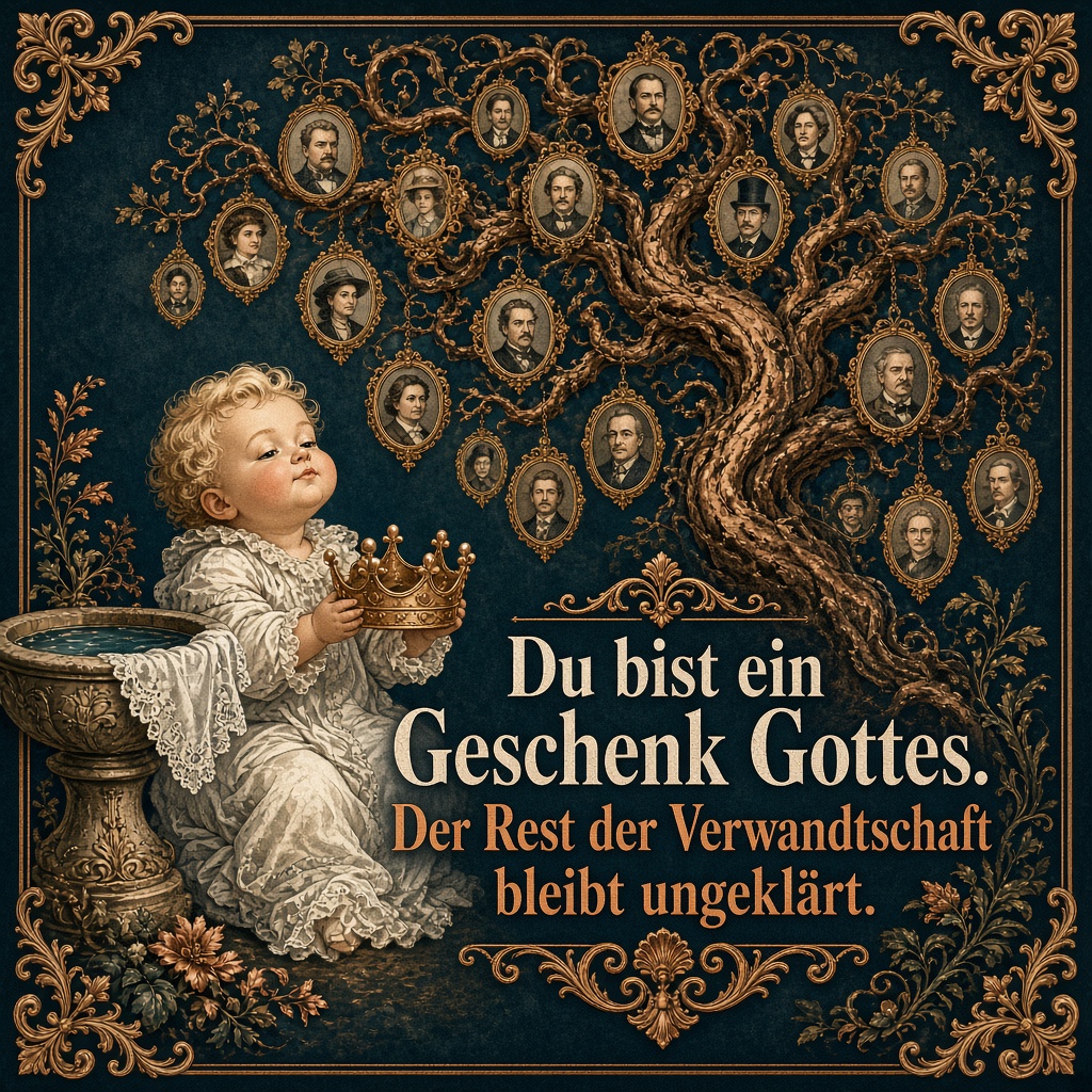 Geschenk Gottes – Verwandtschaft ungeklärt